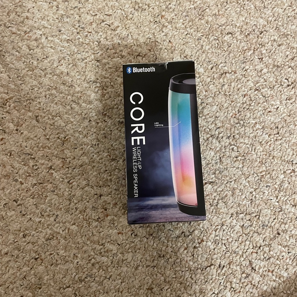 Core wireless light up Bluetooth speaker